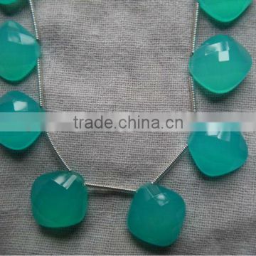 Heart Briolette Onyx all color chalcedony long drops custom cut briollete chicklets drops gemstones cabochon calibrated