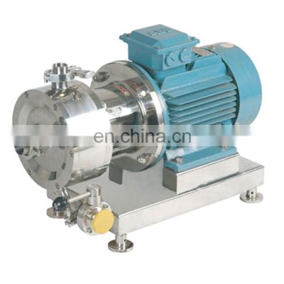 Factory sale homogenizer machine manufacturer of homogenizer pump high shear mixer