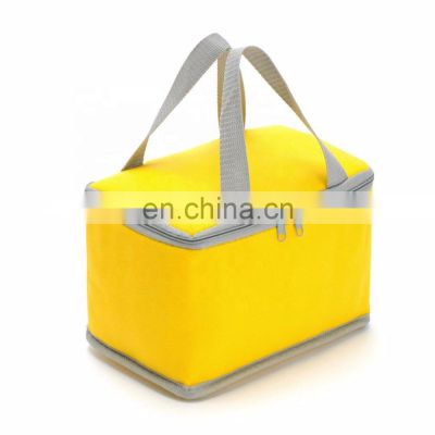 Disposable insulated lunch cooler bag non woven cooler bag for packing beer and frozen food