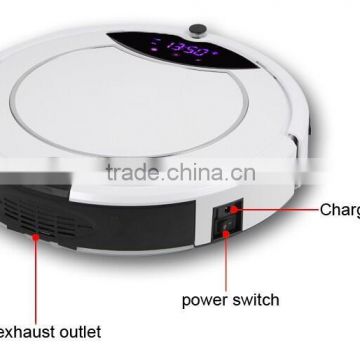 2016 new arrival Robot Vacuum Cleaner dry and wet anti falling robot china factory