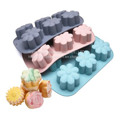 Silicone Muffins Cases Mold for Perfect Shaped Doughnuts and Cupcake