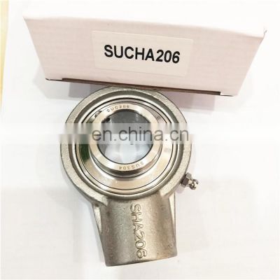Jinan New Products 304 stainless steel material bearing SUCHA206 with high quality Spherical roller bearing SUCHA206 in stock