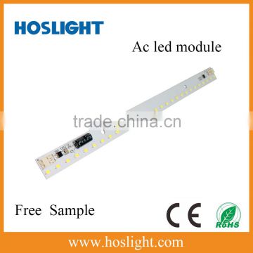AC 230v directly linear led pcb module 8w free & flexible combination with double connection