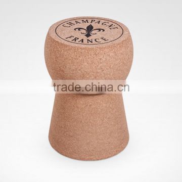 2015 new arrival XL Champagne cork side table