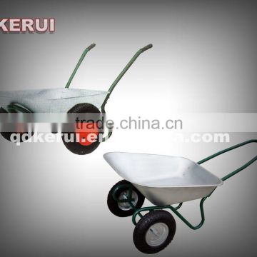 stable structure heavy work stainless steel 2 wheel cart and wheelbarrow