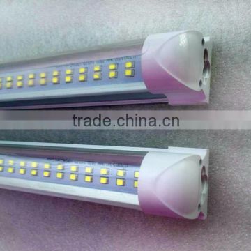 8 ft t8 high lumen efficiency led tube light 44 w Integrated/single pin/G13/rotatable ho tubes led lights