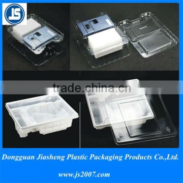 China professional clear wholesale plastic cosmetic packaging