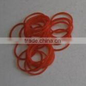 Red Color Natural Rubber Bands