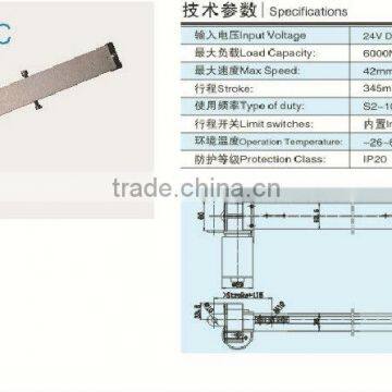 FY014C CE and ROHS Linear piston actuator for chair and sofa 300mm stroke