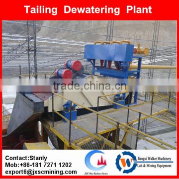 High Frequency drainage screen For Gold Mining tailing treatment