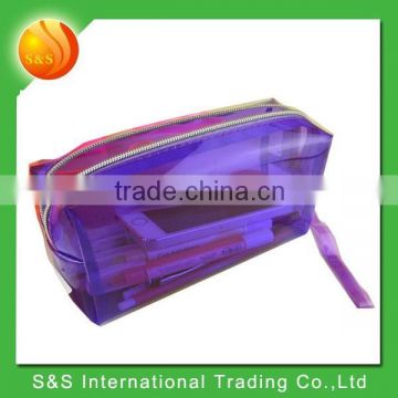 best selling transparent pvc pencil case made in China