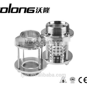 Stainless steel straight/union/flanged oil level sight glass