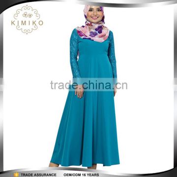 Wholesale Islamic Lace Sleeves Ethnic Muslim Dress