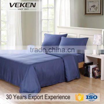 VEKEN home textile plain dyed bed sheet set bamboo home sense bedding set plain dyed bed sheet set bamboo home sense bedding set                        
                                                Quality Choice