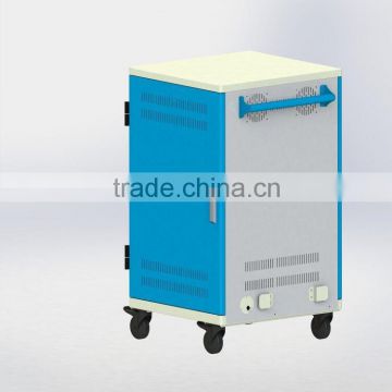 Innovative Moveable Sheetmetal Tablet PC Timing Charging Cart/Charging Cabinet