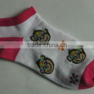 Colorful Woman Sock with cotton material(SC-036)