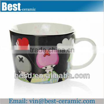 creative fancy decor ceramic coffee cups wholesale