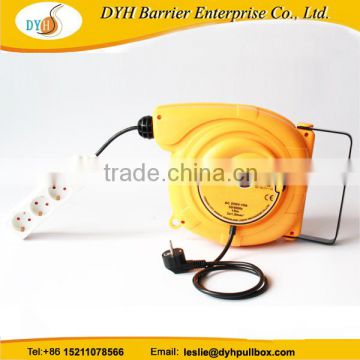 10M AC Power Cord Industrial auto cable reel retractable extension cord reel