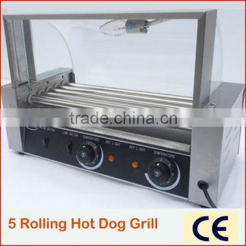 CE automatic sausage roller grill machine