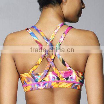Design your own harem unique tall girls spandex sports bra