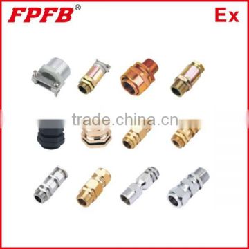 Explosion proof cable clamping sealed connector DIP