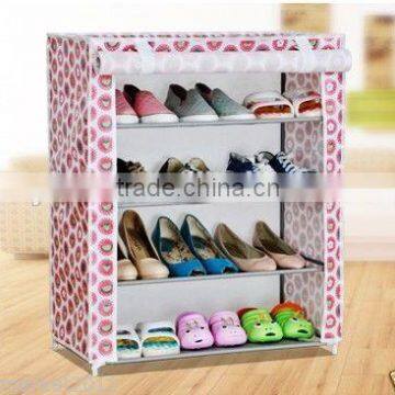 non-woven fabirc kids shoes cabinet