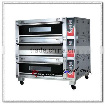 K171 Stainless Steel Movable Commercial Deck Ovens For Baking