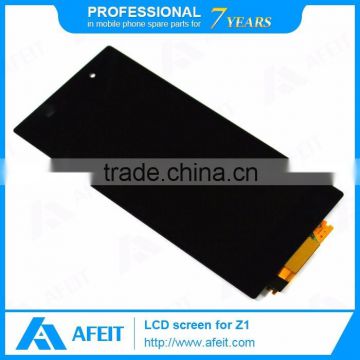 Alibaba gold supplier for Sony Xperia Z1 L39h LCD, for sony xperia z1 compact full lcd display touch screen