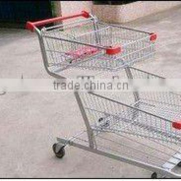 2 tiers Shopping Trolley