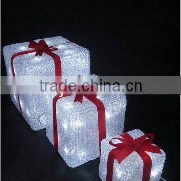 New LED Acrylic gift box LED lights(MOQ: 100PCS GS/CE)