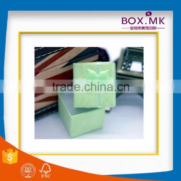 Most Popular High Class Square Green Light Ring Box
