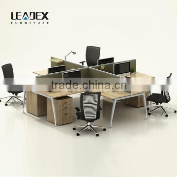 2016 latest design 4 seat office bench modern office workstations