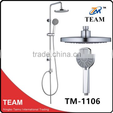 TM-1106 promotion bathroom rainfall shower column set high quality