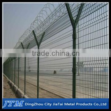 JTM-Airport security fence,Powder coated airport fence