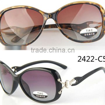 2013 newest colorful frame women big frame polairzed sunglasses TAC lens