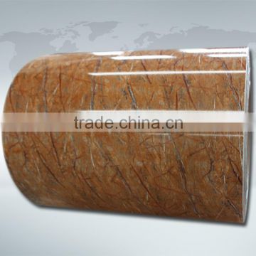 Zinc Coating marble design ppgi roll manufacturer