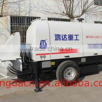 HBT S Series Diesel HBT60S1816 161R From HONGDA Trailer Concrete Pump