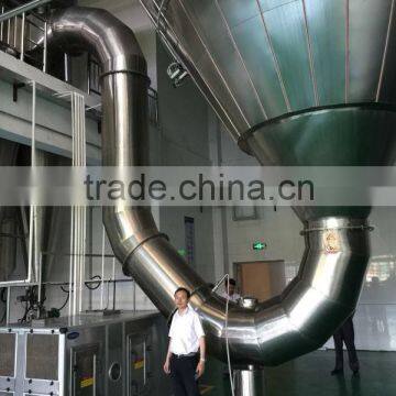 The Spray Dryer for the dextromethorphan powder