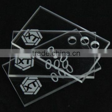 Advertising Transparent Extruded Acrylic Plastic