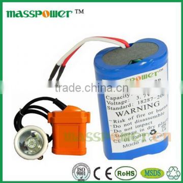 Lithium Rechargeable 3.7V 4400mah electric battery