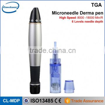 Microneedle Pen Machine/electric Facial Pen/auto derma pen 12 needles