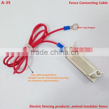 Fence connecting cable,electric fence,insulators for electric