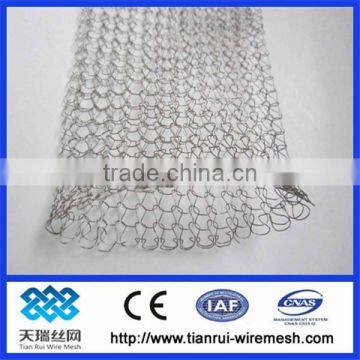 knitted high quality shade net/knitted wire mesh for exhaust systems