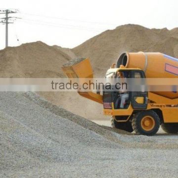 propelled concrete mixer power shift truck with pump diesel engine air conditioner