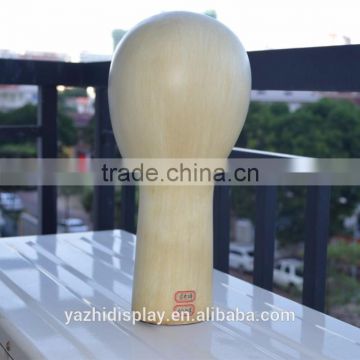 2016 hot sale wooden mannequins head for hat display