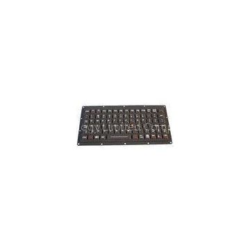 Customized Super slim indestructible keyboard with 81 key durable IP65 waterproof