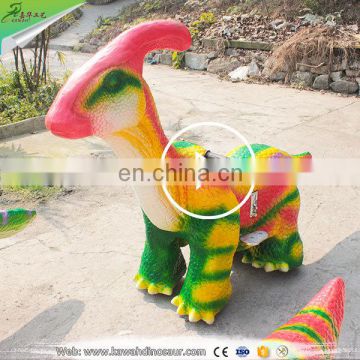 KAWAH 2016 New Stuffed Coin Operated Remote Control Plush Dinosaur Electric Scooter For Kids Adults For Sale