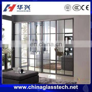 Frameless Interior Tempered Glass Office Main Entrance Door