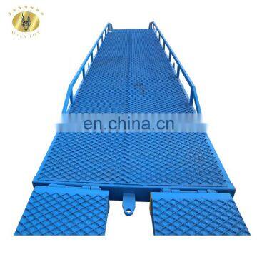 7LYQ Shandong SevenLift movable pick-up truck portable loading steel trailer parking ramp