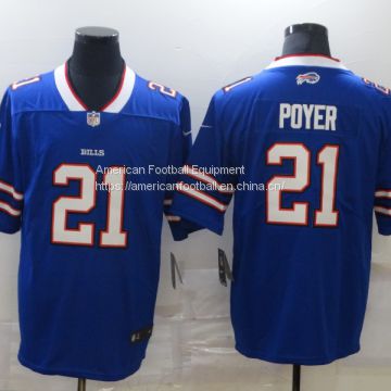 Buffalo Bills #21 Poyer Blue Jersey